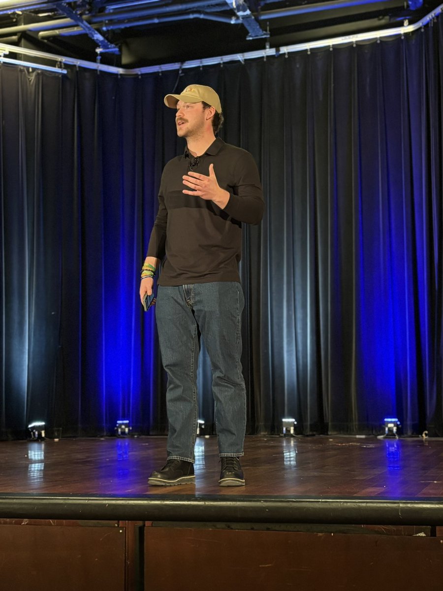 Our first keynote speaker was Tyler Smith <a href="/LittleSmitty269/">Tyler Smith</a> founder of Not Alone Co. and former Humboldt junior player. 

It was a phenomenal and touching presentation on “Perspectives After Trauma”
Tyler touched on survivors guilt, mental health, overcoming trauma…
#COYO2025