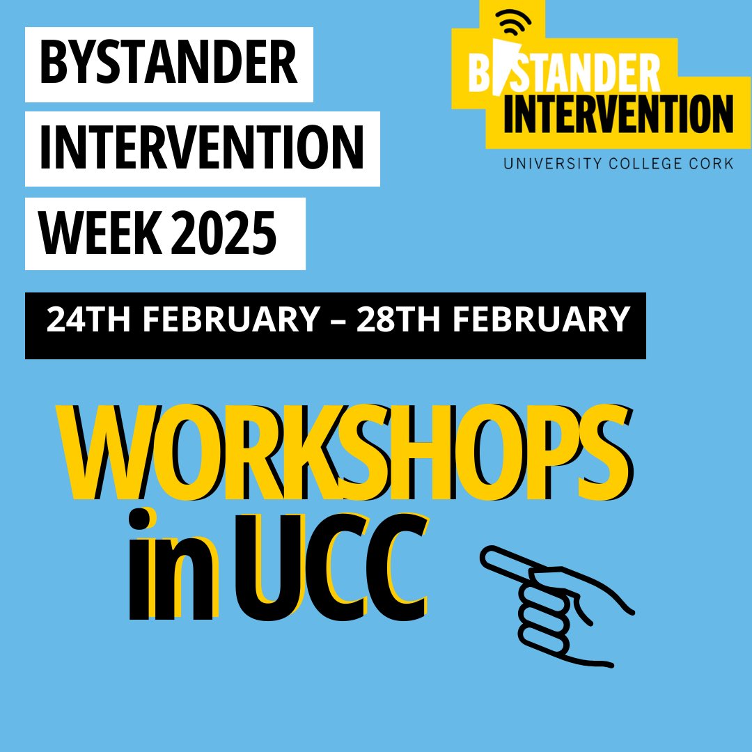 UCC Bystander Intervention tweet media