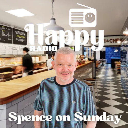 spencemacdonald's tweet photo. To celebrate national chip week, on @HappyRadioUK  this afternoon between 2 and 4 Spence will be playing his Top 5 songs and jingles featuring chips and chippies. It's available with mushy peas, gravy and salt 'n' vinegar if you want as well. Or maybe just curry sauce. 😛 https://t.co/EGhul2L7wR