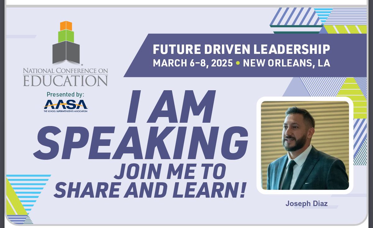 MrMathEducation's tweet photo. Ready for the National Conference on Education? 

I’ll be there with a session aimed at empowering leaders and driving actionable change.

Be sure to attend—let’s make a real difference in the future of education.

#NCE2025 https://t.co/gVIaatgOE0 https://t.co/RYO7NVpCob