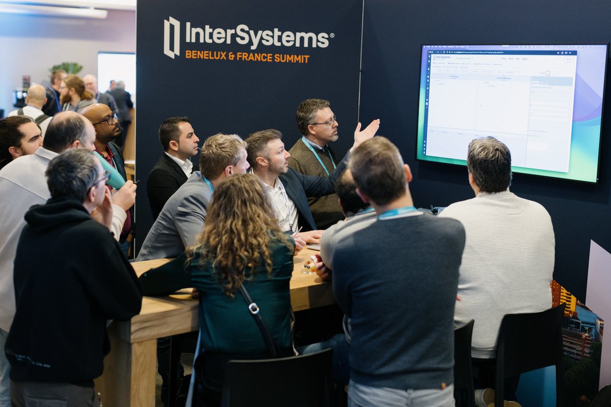 InterSystemsFR (@intersystems_fr) on Twitter photo Retour en images sur le #BeneluxFranceSummit2025 ! Deux sujets clés, un même enjeu : la donnée au service de la performance et de l’innovation. Un grand merci à tous pour ces échanges passionnants ! 😊 Retour en images sur le #BeneluxFranceSummit2025 ! Deux sujets clés, un même enjeu : la donnée au service de la performance et de l’innovation. Un grand merci à tous pour ces échanges passionnants ! 😊