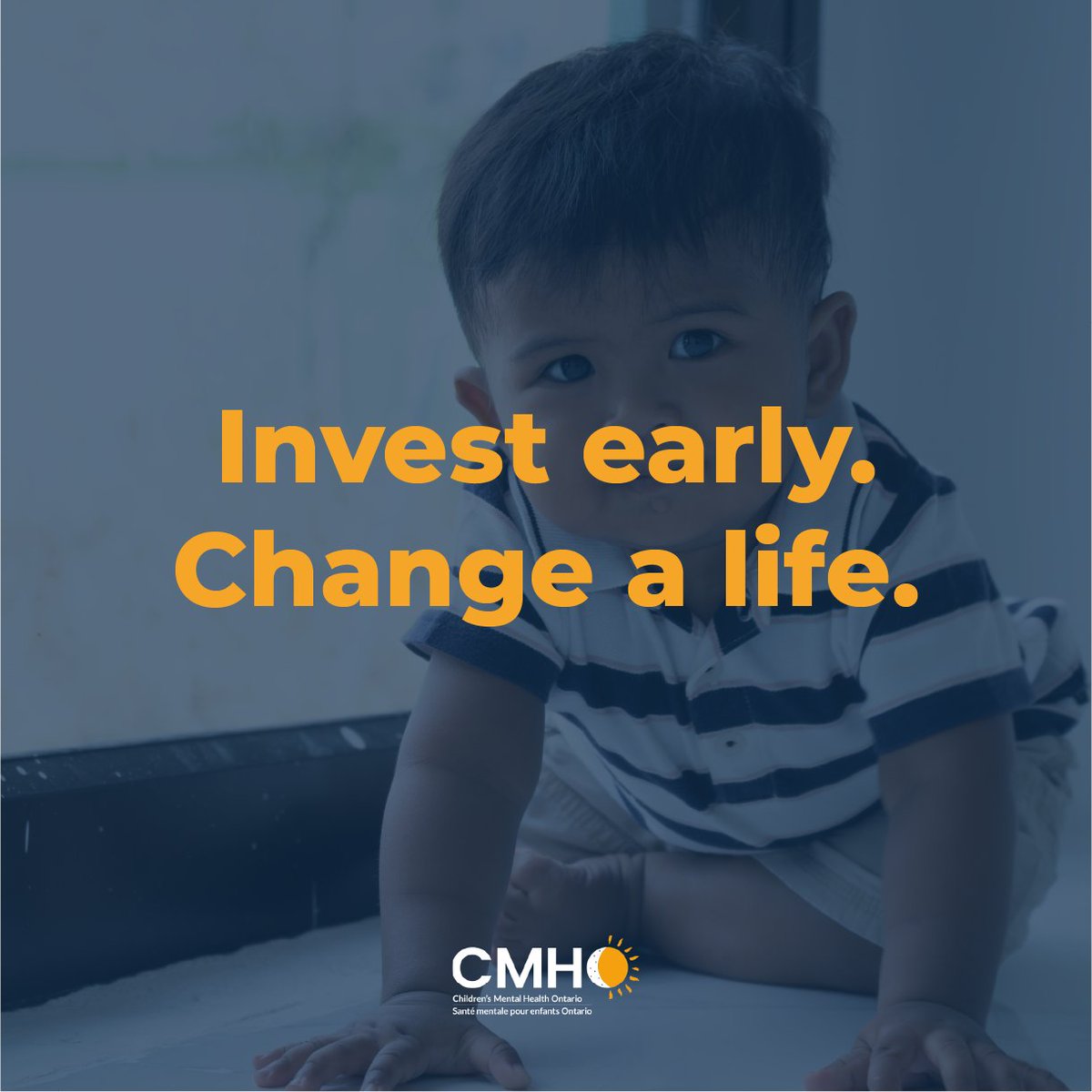 Every chance to intervene early—starting at birth—can change a child’s future for the better. Investing in early #MentalHealth care saves lives, strengthens families, and builds stronger communities for decades to come. Share if you agree!💛 #KidsCantWait #OntarioElection #OnPoli