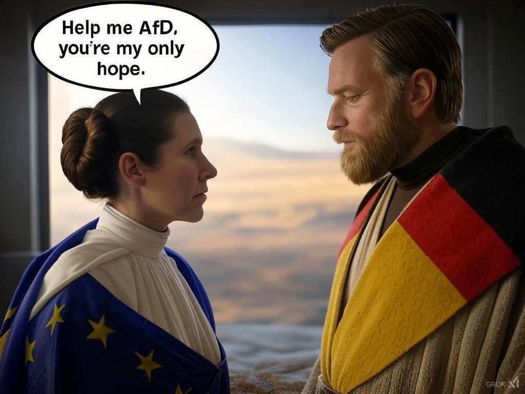 <a href="/MarioNawfal/">Mario Nawfal</a> 🇪🇺 MEGA 🇪🇺 voices with <a href="/AfD/">AfD</a> and <a href="/Alice_Weidel/">Alice Weidel</a> 🇩🇪

Future of Europe may depend on this election which is much more important than we think.