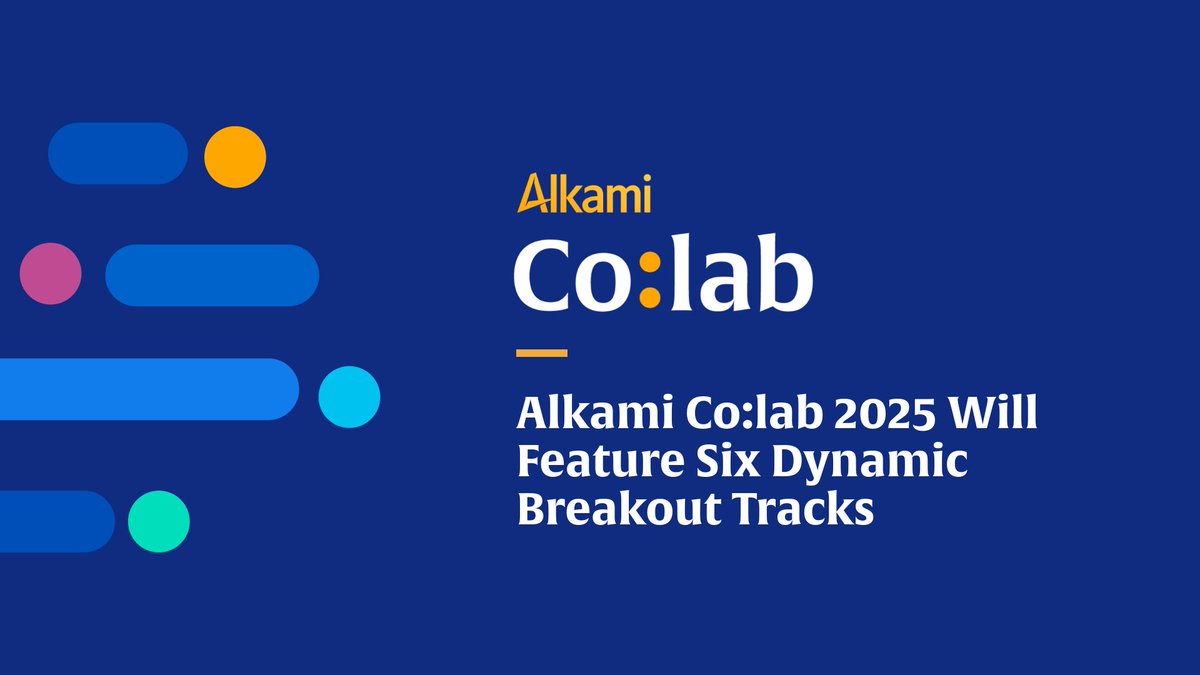 With over 40 speakers from Alkami customers, partners, and industry experts, attendees at #AlkamiColab 2025 will explore key trends, strategies, and best practices in the financial services industry across six dynamic breakout tracks. 𝘈𝘥𝘥𝘪𝘵𝘪𝘰𝘯𝘢𝘭𝘭𝘺, Certified Treasury