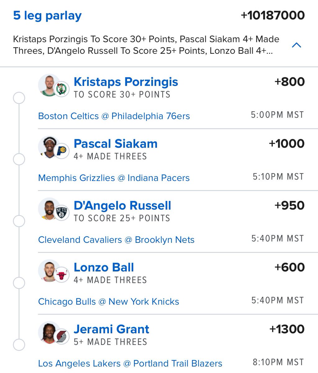 FRL BETS 💰 tweet media