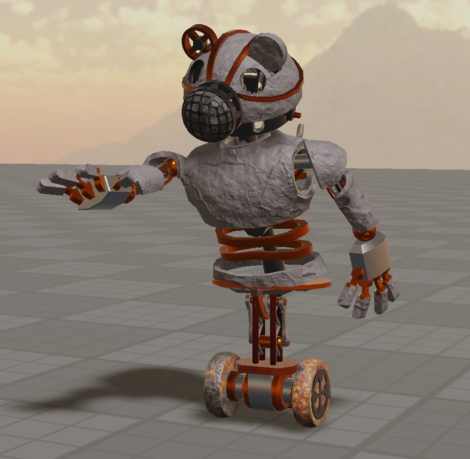 Zuko359991's tweet image. When I first made The Prototype, his model was rushed since he was Urgently needed at the time, that&apos;s why some parts were from Duo Cara, So now I Redesigned The Prototype 100% finished without reused parts⚙️.

#piggyroblox #piggy #ThePrototype 
(check comment for extras)