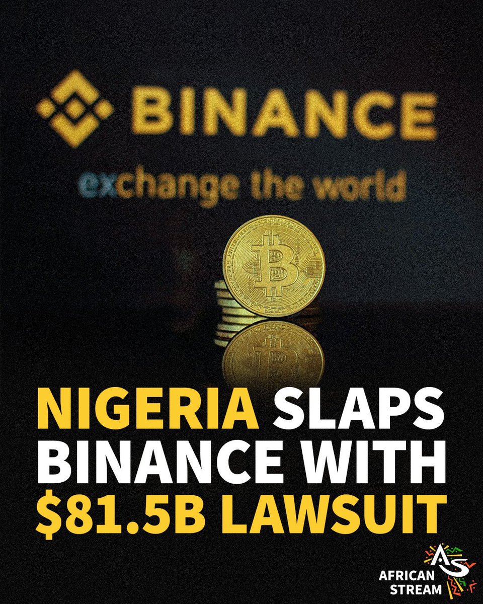 Nigeria has sued Binance in the Federal High Court in Abuja to recover a  staggering $81.5 billion allegedly owed by the multinational cryptocurrency  giant to the treasury. Authorities say Binance must pay