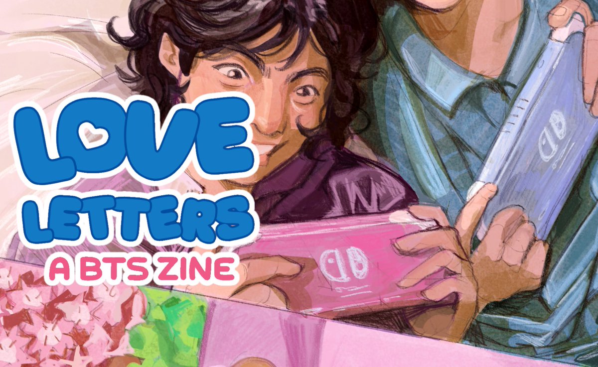 Omg! This is the preview of my piece for <a href="/loveletterzines/">LOVE LETTERS ZINE (closed)</a> ! This is a beautiful project where lots of amazing artist did beautiful pieces!! I would surely secure one copy!! 🩷

💌Pre-order here: lovelettersbts.bigcartel.com