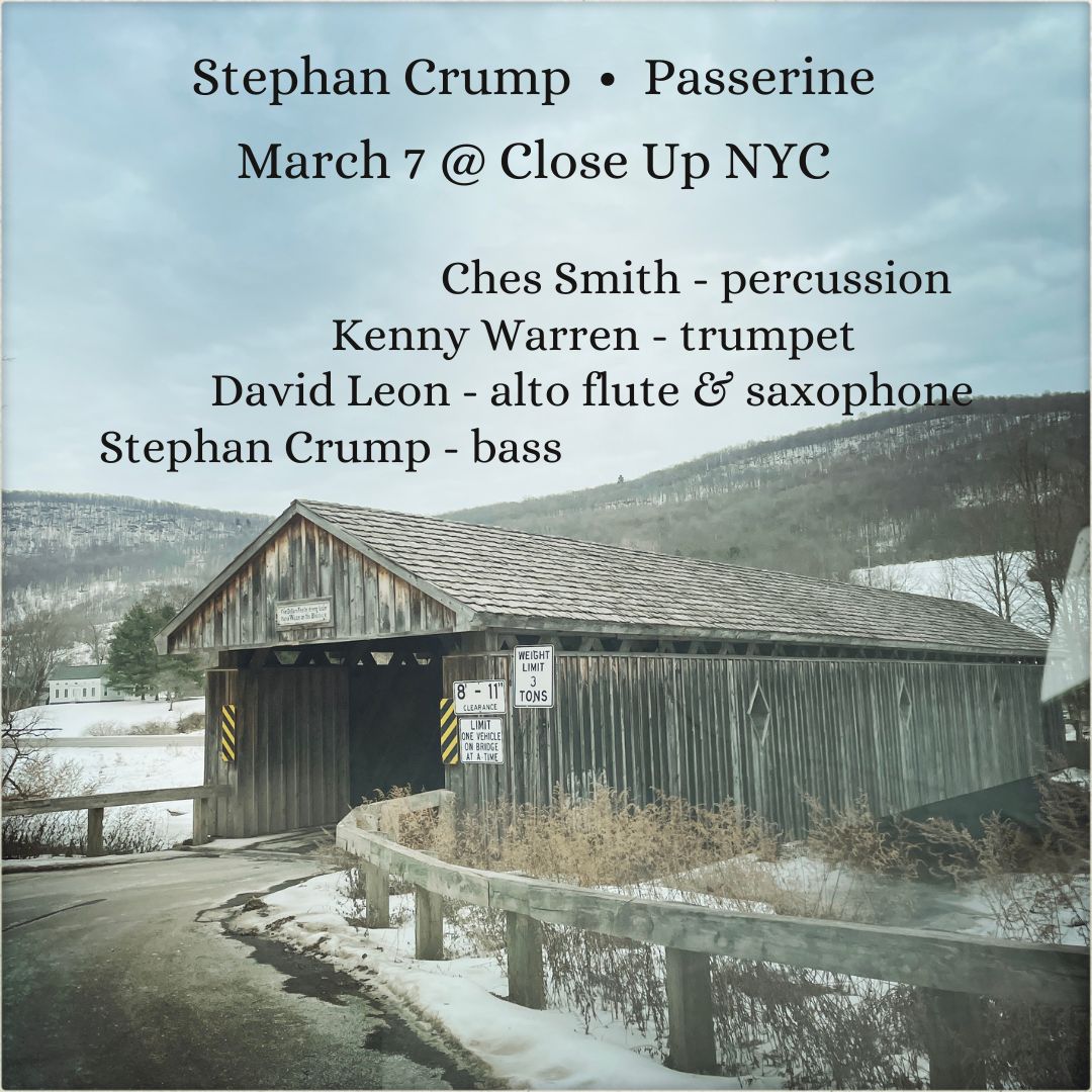 can't wait to fly again with this wonderful band on 3/7 at the beloved <a href="/CloseupNYC/">CloseupNYC</a>  featuring <a href="/kennydotwarren/">Kenny Warren</a>  <a href="/davidleonsmusic/">David Leon</a>  <a href="/ChesSmith1/">Ches Smith</a>  Join us for sets at 8pm and 10pm