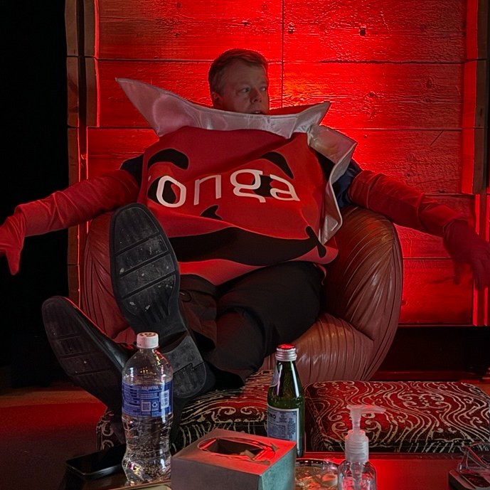 .<a href="/CongaHQ/">Conga</a> Chief Product Officer Grant Peterson giving new meaning to *drinking the Conga Kool-Aid* -- oh YEAH! #sko #thecongaway