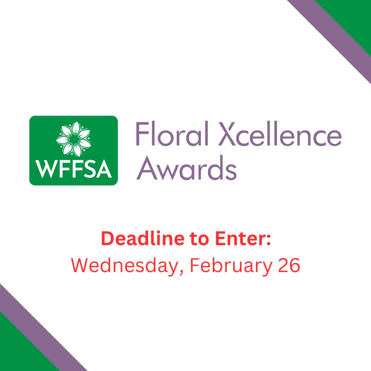 The deadline to enter our NEW Floral Xcellence Awards, sponsored by <a href="/asocolflores/">ASOCOLFLORES</a>, is quickly approaching! Suppliers attending #FDC2025: This is your chance to show off your best floral varieties.

Learn more &amp; submit your entry: bit.ly/4hGAFqu

#InFullBloom #Flowers 💐