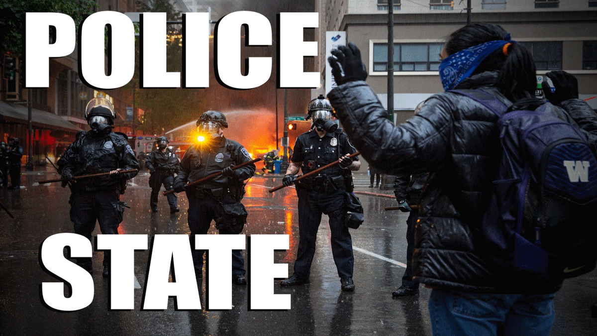 C2UXN3T's tweet photo. ICYMI: Dropped a new video on the CRUXNET channel last night. The (United) Police State(s) of America is a mini documentary about the problems we face in America with government surveillance, police brutality, and qualified immunity.

Check it out: https://t.co/cZqTXXCtQN https://t.co/rln7MxYN3V