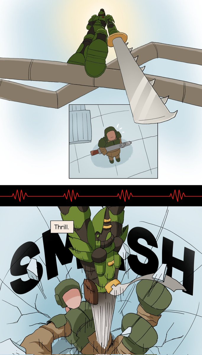 superfeyn's tweet photo. War Mask (random Eldar comic) (1/2) https://t.co/FgttBVrCnF
