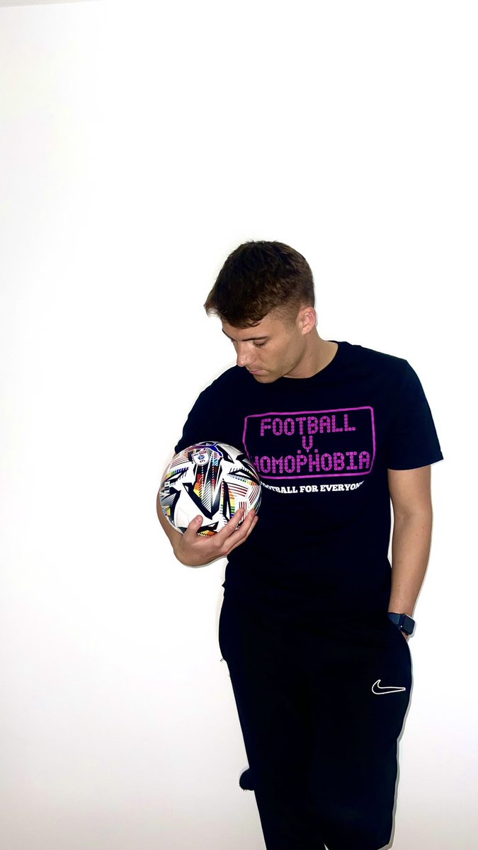 Football is for Everyone 

<a href="/FvHtweets/">FootballvHomophobia</a> 
<a href="/EFL/">EFL</a>