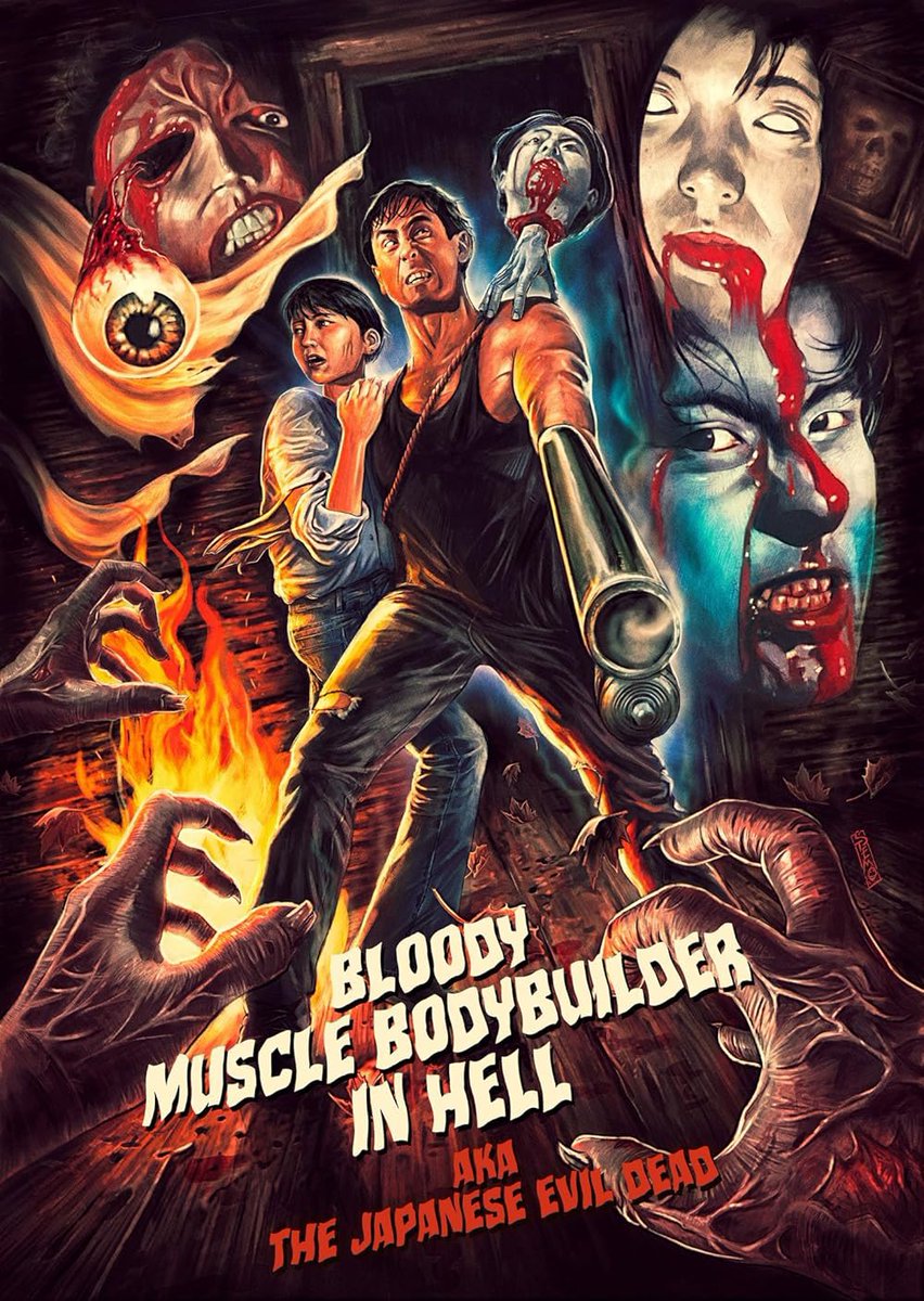 PodScary's tweet image. Bloody Muscle Body Builder in Hell

That’s exactly what we get! A very clear love letter to Evil Dead this movie still has its on unique spin to keep us hooked! Catch our full review this Friday on the Graveyard Shift!