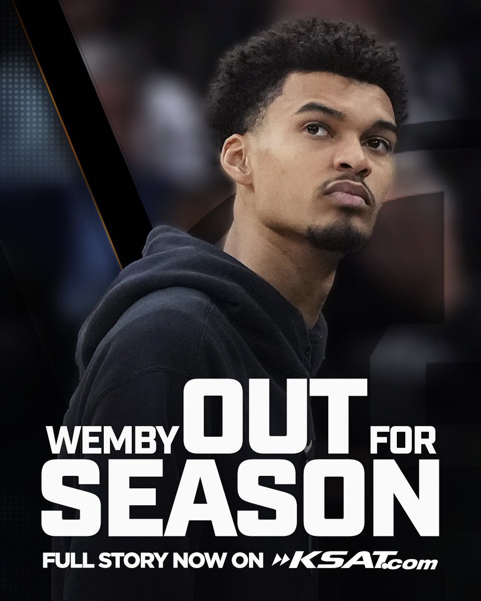 KSAT 12 (@ksatnews) on Twitter photo Victor Wembanyama — the 21-year-old, second-year NBA wunderkind — was diagnosed with “deep vein thrombosis” in his right shoulder, the team said on Thursday morning. Victor Wembanyama — the 21-year-old, second-year NBA wunderkind — was diagnosed with “deep vein thrombosis” in his right shoulder, the team said on Thursday morning.