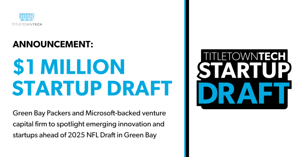 TitletownTechGB's tweet photo. With the 2025 @NFL Draft coming to our hometown, we’re launching the #TitletownTech Startup Draft in partnership with @packers and @Microsoft—a $1M investment competition to back a startup in manufacturing, logistics, energy, digital health, and more.

https://t.co/0Jag8axf3u https://t.co/OzjiLWiQEY