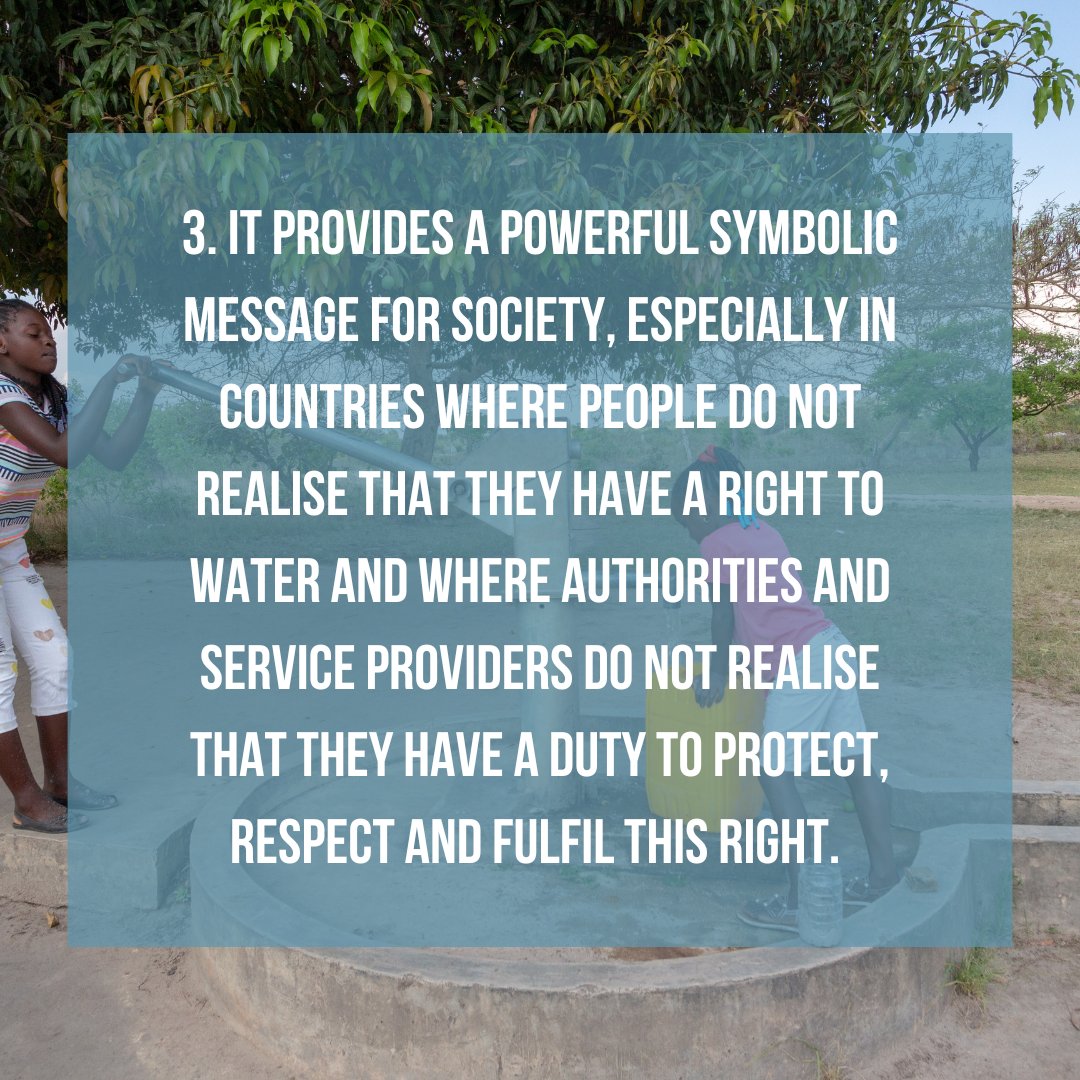 Human Right 2 Water (@human_water) on Twitter photo What are the benefits of the inclusion of the right to #water in a country’s #constitution?
Learn more about the importance of explicit recognition in our policy brief here:
humanright2water.org/blog/2025/02/1… What are the benefits of the inclusion of the right to #water in a country’s #constitution?
Learn more about the importance of explicit recognition in our policy brief here:
humanright2water.org/blog/2025/02/1…