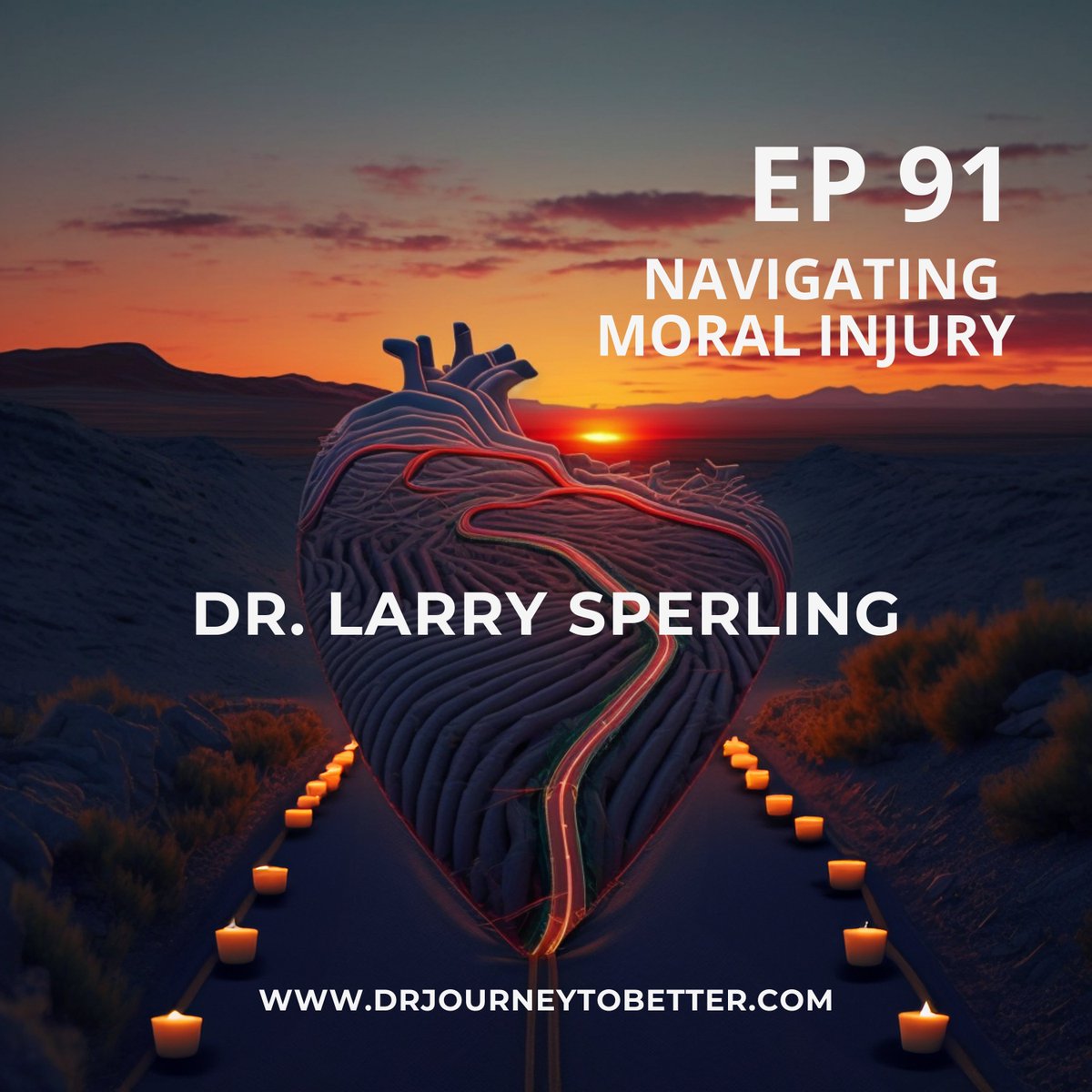 How is moral injury shaping the future of healthcare? Join our conversation with Dr. Larry Sperling on navigating moral injury and self-compassion.

"To be a great clinician, you must first be compassionate to yourself."