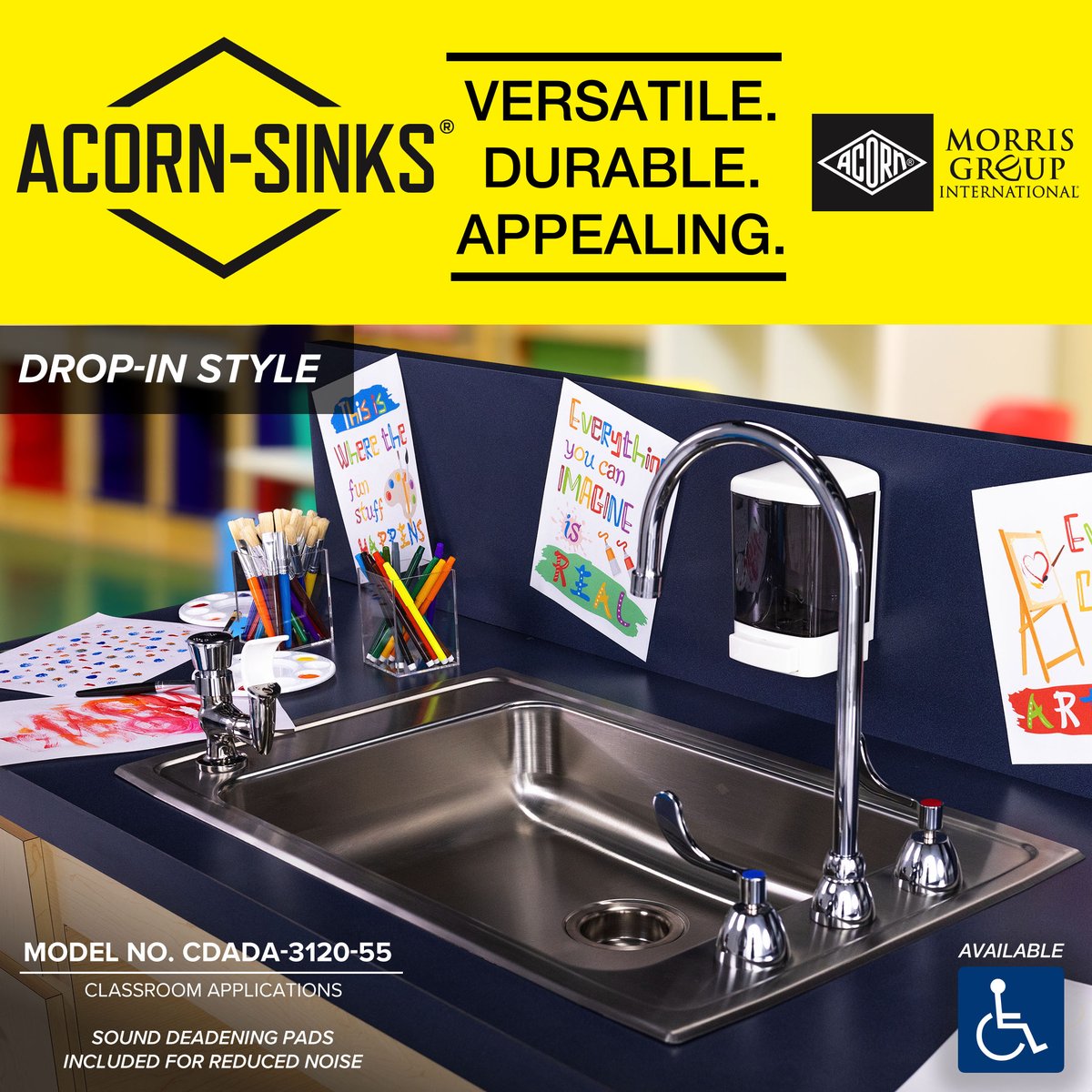 phcppros's tweet image. .@AcornEng Acorn-Sinks® drop-in and undermount sink models all include sound deadening pads on the underside of the sink. To learn more about this feature and others on Acorn-Sinks, explore the product line: ow.ly/GLhP50V3vJ4

#AmericanManufacturing #BuildingMaintenance