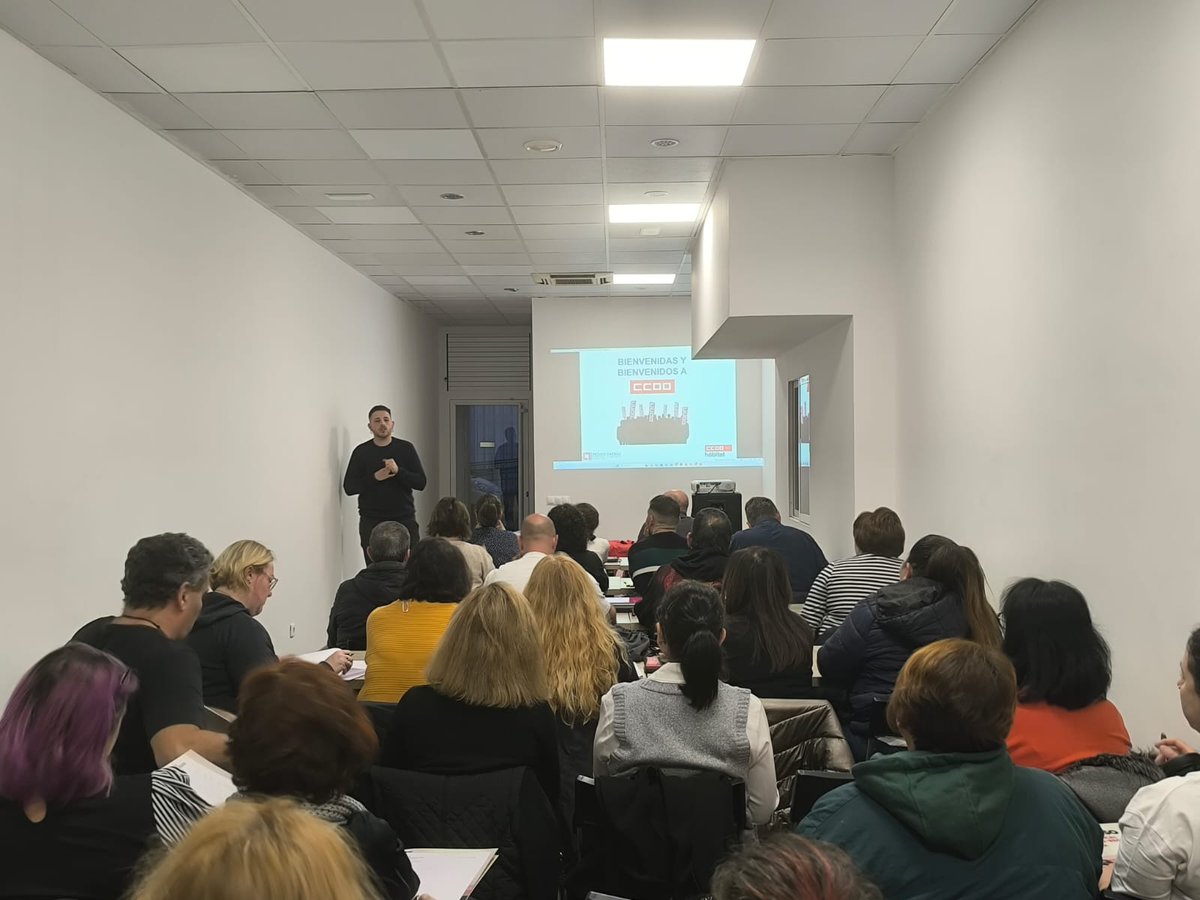 Jóvenes CCOO de Madrid (@ccoomadridjoven) on Twitter photo Formación de Salario y Nómina en <a href="/ElClavel_COP/">El Clavel. Centro Obrero y Popular.</a>
Damos nociones de sobre de dónde viene el salario qué percibimos y explicamos los distintos conceptos que tiene una nómina. Formación de Salario y Nómina en <a href="/ElClavel_COP/">El Clavel. Centro Obrero y Popular.</a>
Damos nociones de sobre de dónde viene el salario qué percibimos y explicamos los distintos conceptos que tiene una nómina.