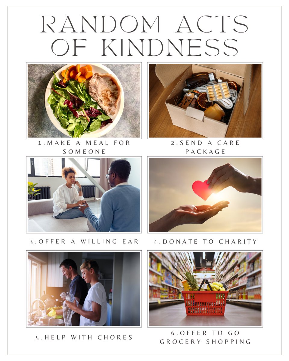 Supporting those who grieve doesn't always have to be big gestures.

Sometimes, it's the smallest acts of kindness that make the biggest impact. Go to schoolcrisiscenter.org to find thoughtful ways to show your support.

#randomactsofkindness