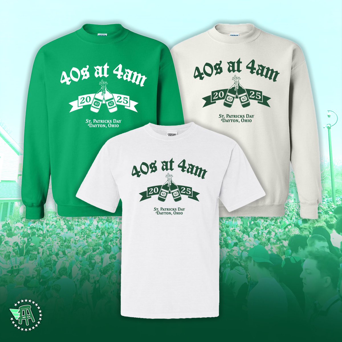 BarstoolFlyers's tweet photo. St. Patrick’s day merch is here‼️🍀 Order by the end of the day for guaranteed delivery by 3/8!

https://t.co/Wt5lyLWYeB https://t.co/ZCmpJqOSrd