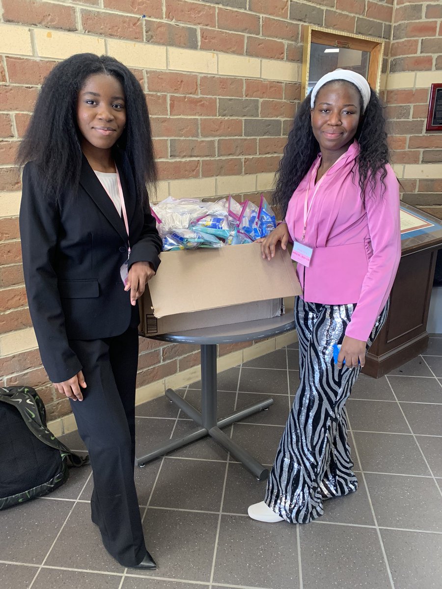 Kudos to <a href="/fcsdhighschool/">Ryan Bellamy</a> Women in STEM Club for planning a great afternoon of networking, learning and collaborating with leaders from Schneider Electric in Fairfield. As part of the visit, the women and Schneider leaders packed feminine care bags for a local women’s center.