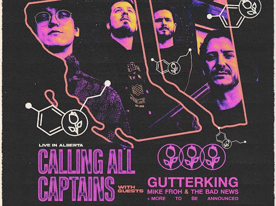 CallingAllCptns's tweet photo. RED DEER AND CALGARY 

WE ARE COMIN BACK 

TICKETS: https://t.co/tFg3fr2WWy https://t.co/f5VEKwc1ce