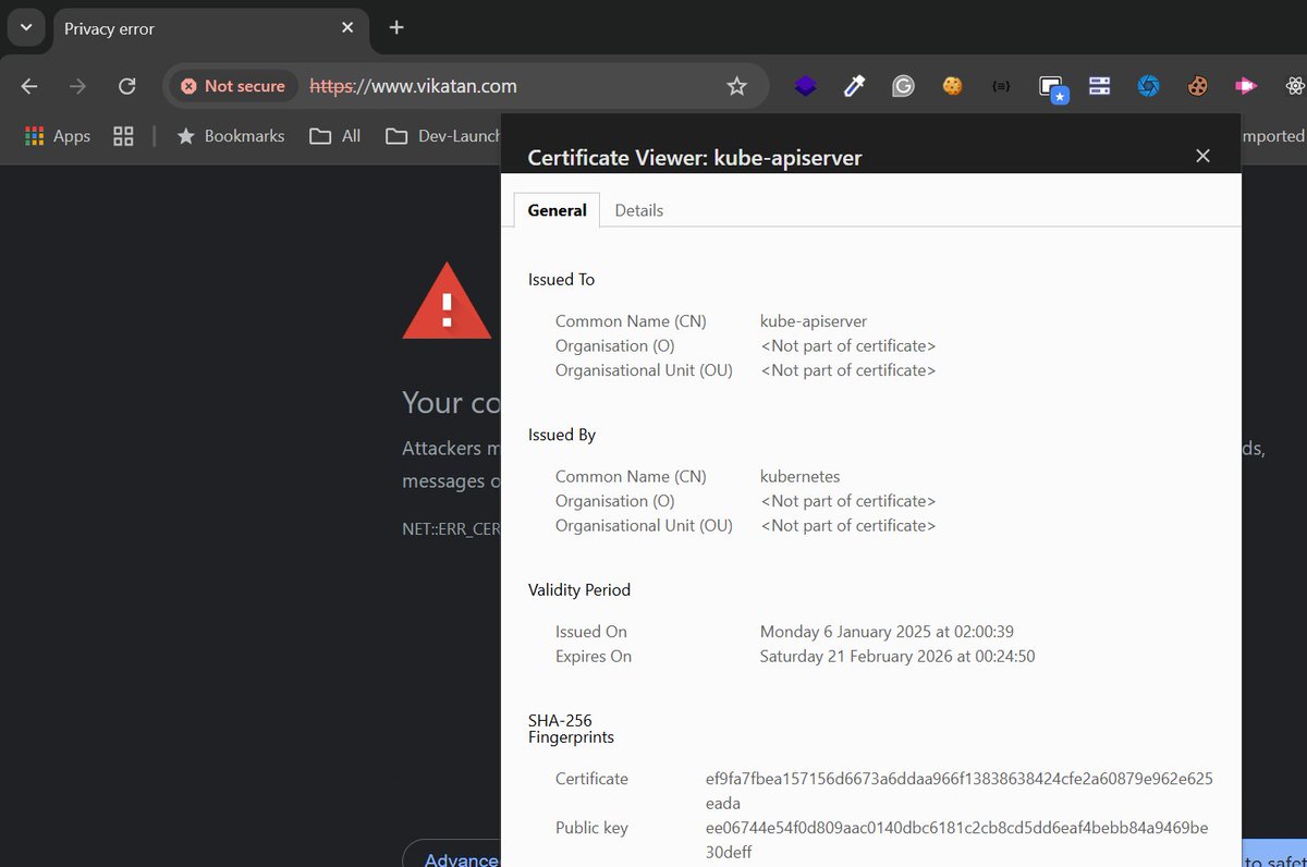 allaudeens's tweet photo. @vikatan 

Your SSL Certificate is expired hours before, pls do renew

@youturn_in thanks for letting know

#VikatanForFreedomOfExpression https://t.co/c7AbFE5Eq0