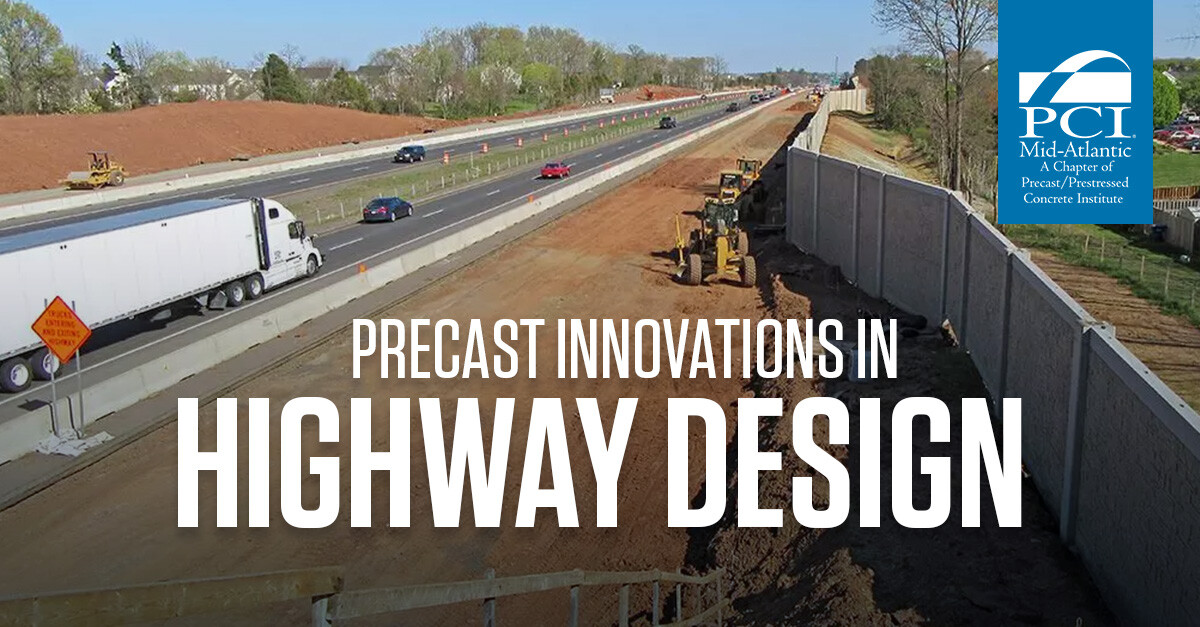 PCIMidAtlantic's tweet photo. 🛣️ @smithmidland won the AGC Award for their work on I-66, while Faddis Concrete Products’ and Architectural Polymers’ Route 28’s sound barriers in PA were recognized for their artistry and function. 
https://t.co/pXP1MkoVkR 
https://t.co/uDmTtL4O7I 

#Precast https://t.co/6MtOD7ldIU