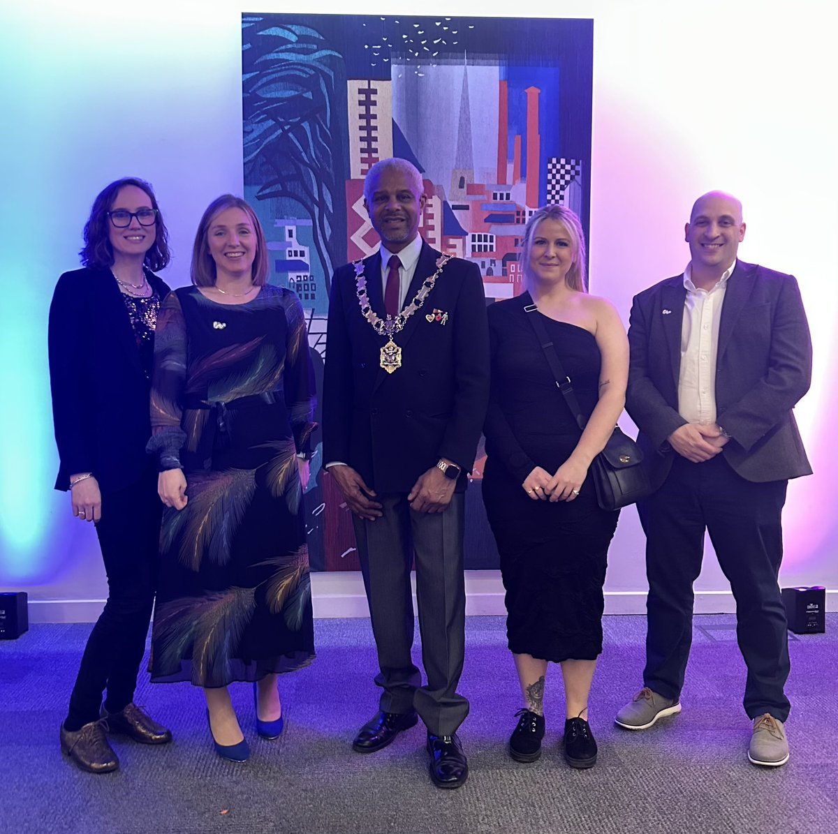 Thank you to <a href="/mayorofreading/">Mayor Alice Mpofu-Coles</a> for inviting BIBS, as Charity of The Year winner, to join the Pride of Reading Mayoral Reception on Wednesday evening.

It was a privilege to attend and be amongst so many inspirational individuals and organisations again. 

<a href="/PORawards/">Pride of Reading</a>