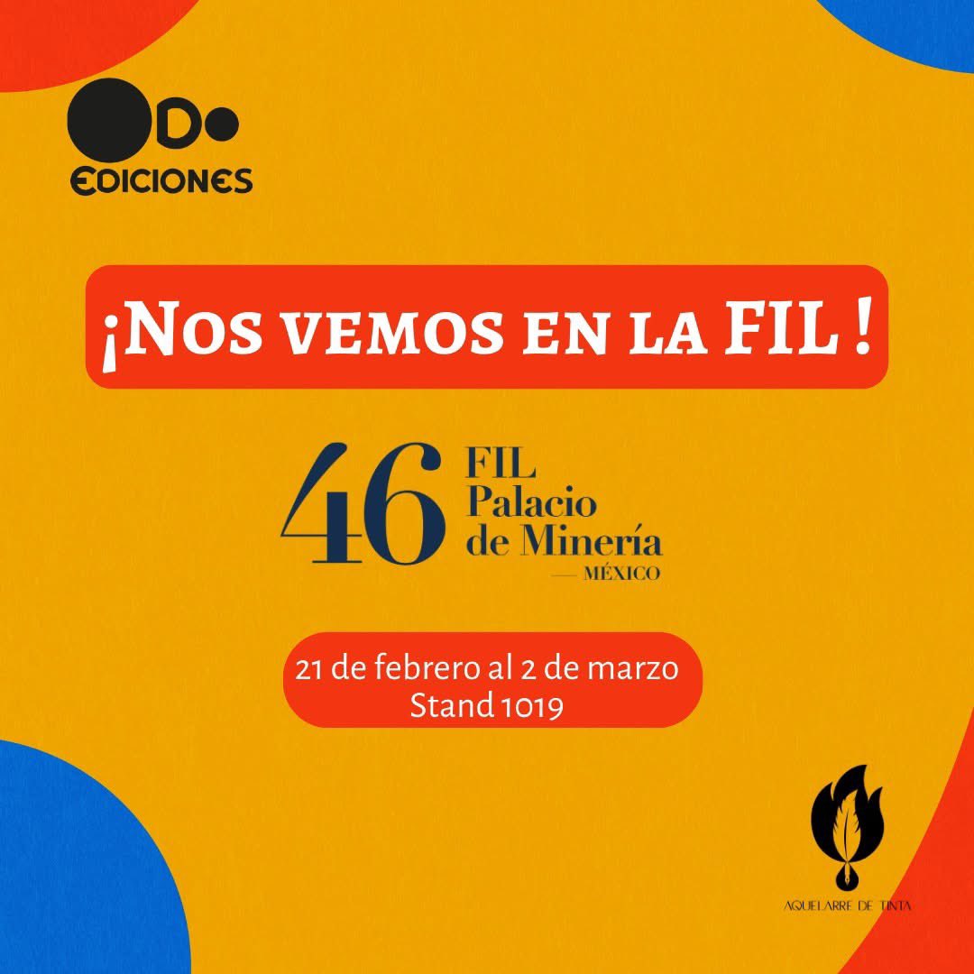 Lasof721's tweet photo. ¡Acompañemos a @odoediciones a la @FILMineria 2025! Del 21 de febrero al 2 marzo, en el stand 1019 📚😎 #SemánticaSonora @ruidoblancofm
#odoediciones #cienciaficcion #cienciaficcionmexicana https://t.co/2T3zG5MzOT