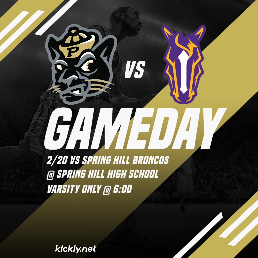 Game Day #16!!

After a couple of snow days kept postponing the game the Panthers will travel to Spring Hill tonight for a varsity only matchup.