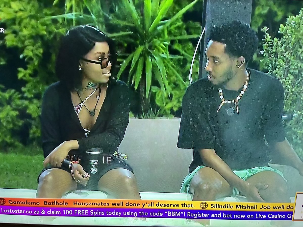 Designflows21's tweet photo. Hmmm Sweet Guluva x Siphesihle #BBMzansi https://t.co/OPSieMcY7l