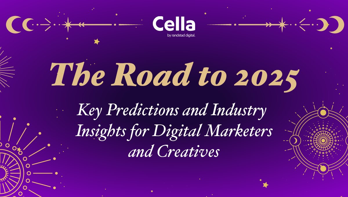 💡 Check out our latest report, The Road to 2025: Key Predictions and Industry Insights for Digital Marketers and Creatives, which offers expert forecasts and actionable strategies to keep you ahead of the curve! ✨ 

➡️ bit.ly/4gwJGRD

#Cella #RandstadDigital