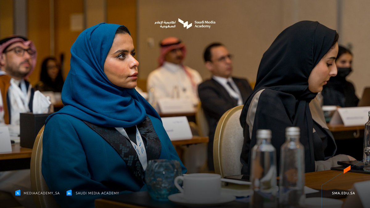 MediaAcademy_SA's tweet photo. بالتعاون مع "سدايا"؛ في اليوم الثاني من معسكر مستقبل الإعلام في الذكاء الاصطناعي التوليدي، نواصل استكشاف آفاق جديدة في عالم الإعلام. #أكاديمية_الإعلام_السعودية

In collaboration with”SDAIA”; on the second day of Generative AI and Future of Media Bootcamp, we’re diving deeper into new media horizons. 

#Saudi_Media_Academy