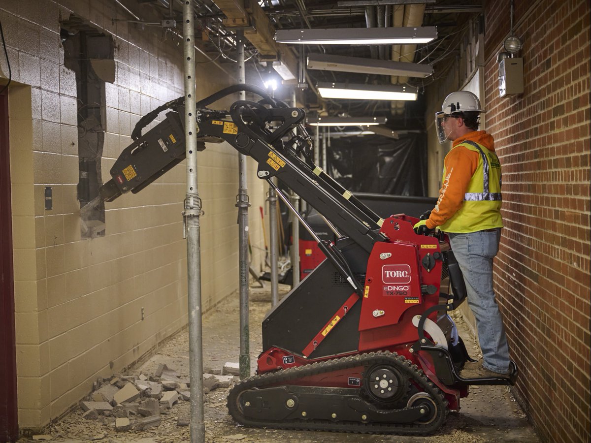 At this year’s <a href="/WorldofConcrete/">World of Concrete</a>, <a href="/TheToroCompany/">Toro</a> introduced the new eDingo TX 750!🔋

It’s designed to tackle demanding tasks with ease and provide all-day reliability for interior #demolition and #construction jobs.

Learn more at the #linkbelow! ⤵️
bit.ly/4gROVvk
