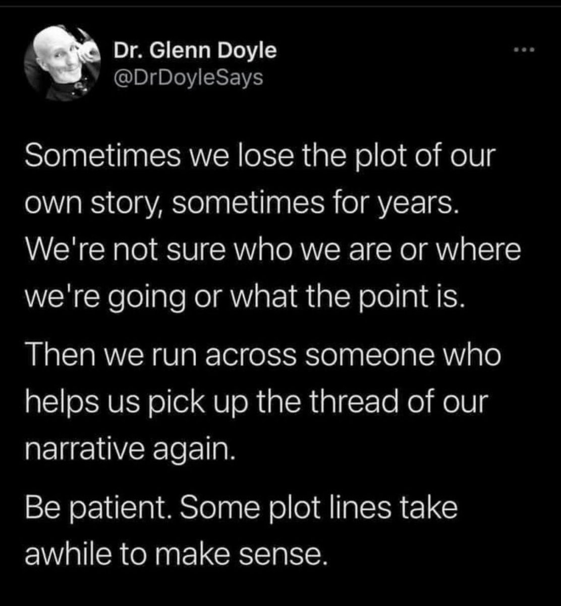 Love this, <a href="/DrDoyleSays/">Dr. Glenn Patrick Doyle</a>! Support from others can make all the difference in helping us achieve our aspirations.
