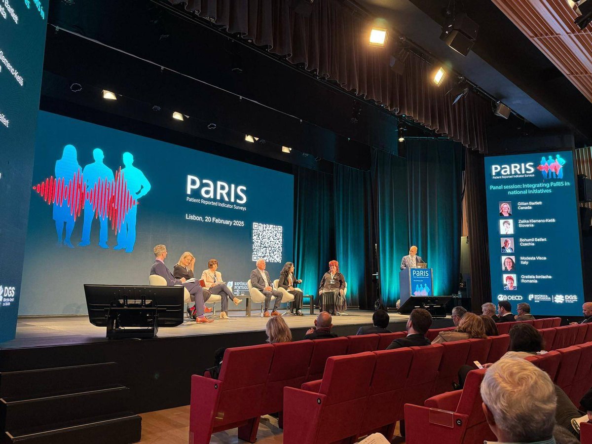 📢 National PaRIS Survey Presentation in Lisbon! 🇵🇹📊

Prof. Dr. Zalika Klemenc Ketiš is presenting key findings of the PaRIS survey and taking part in a roundtable discussion! 🌍📑💬 <a href="/ZDLjubljana/">Zdravstveni dom Ljubljana</a>  <a href="/SESAMSimulation/">SESAM</a>