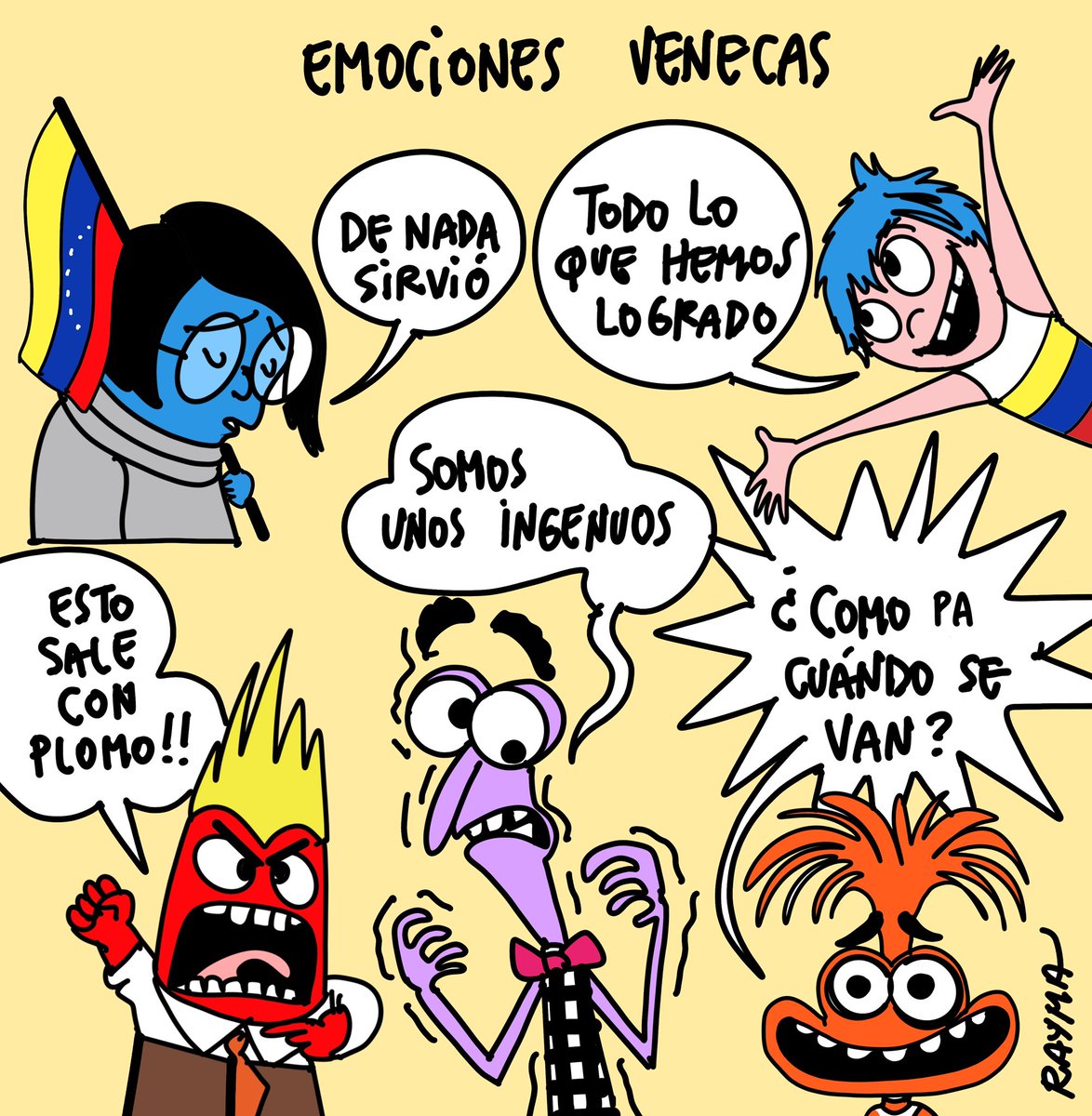 Rayma TODAY 🌟💙❤️
Los venezolanos hemos pasado por una montaña rusa de emociones... Cual es la tuya? 
#raymatoday