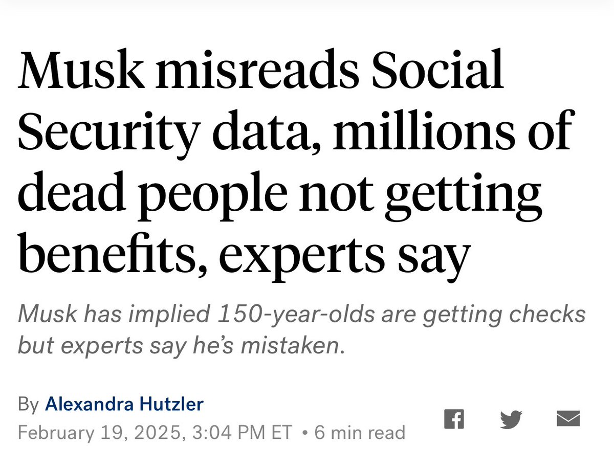 karlykingsley's tweet photo. If he doesn’t understand how to read the data correctly, how can he assess what is supposedly “fraud and waste”? The short answer: He can’t. https://t.co/9N5KpvWy0z
