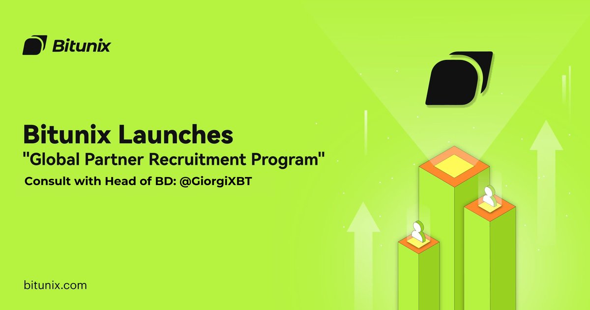 GiorgiXBT's tweet image. 🚀Bitunix Global Affiliate Partners Recruitment! 🚀
Are you a community owner or a KOL looking to monetize your influence? Join Bitunix's Affiliate Program and earn top-tier commissions from one of the fastest-growing crypto exchanges!
✅ Work with a top-tier exchange – Partner…