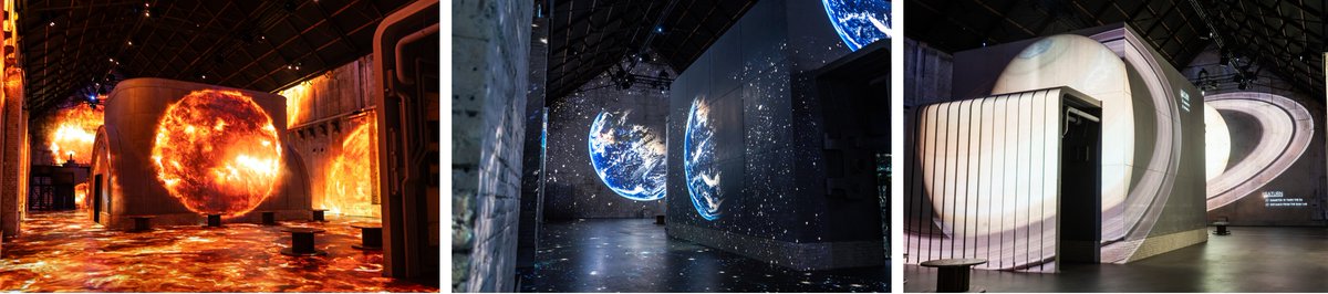 Last month, NVR members had the chance to participate in a quiz.  From those who had a full score we randomly picked four winners. Each winner got 2 tickets for “Destination Cosmos”.  Thank you @fabriquedeslumieres !