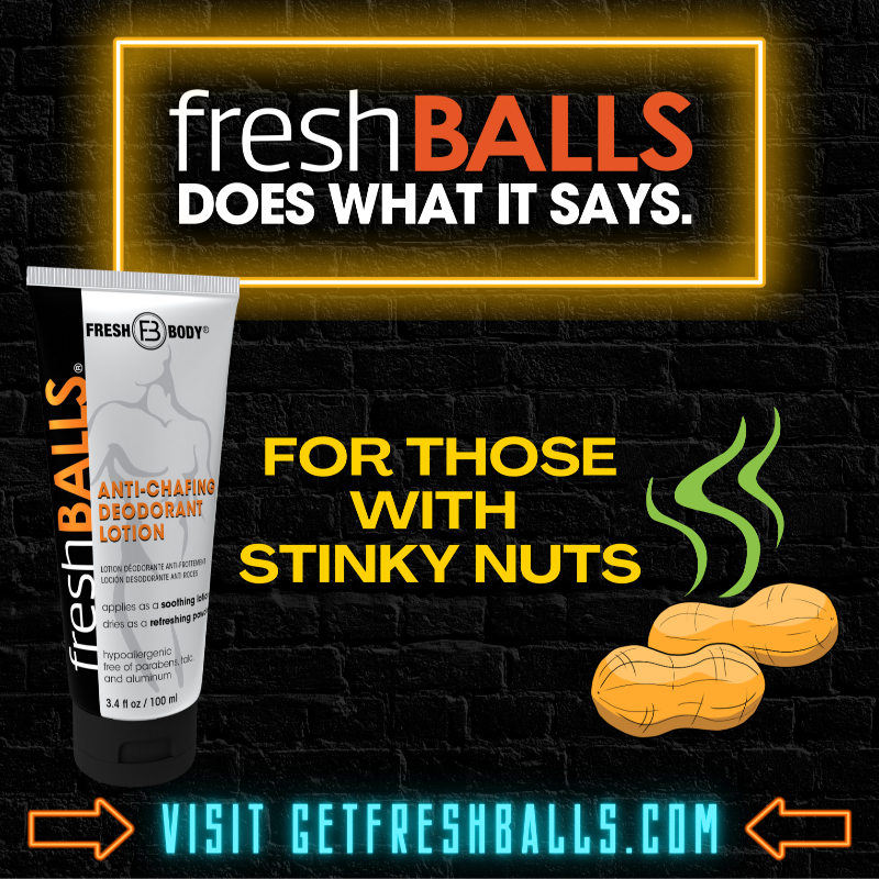HeyFreshBody's tweet photo. Got Stinky Nuts? Get Fresh Balls. 

https://t.co/iJNTFSbNGx 

#freshballs #antichafing #antichafingdeodorant #hygieneproducts #hygiene #menshygiene