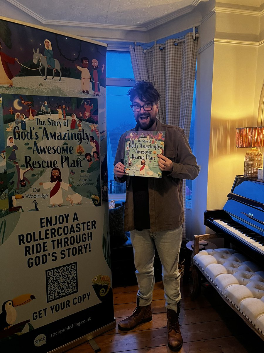 Well it’s been a journey to get here. Today is publication day of the sequel - ‘The Story Of God’s Amazingly Awesome Rescue Plan’. 

you can order direct from yours truly for a SIGNED COPY at daiandcath.com 🙌🏼💪🏻