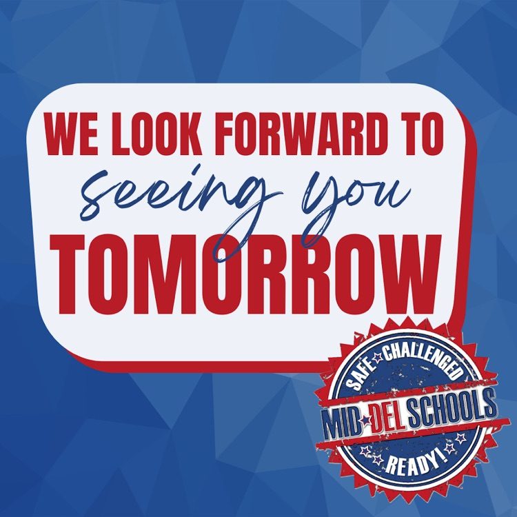 middelnews's tweet photo. We’re excited to welcome our students back in person tomorrow, Friday, February 21, 2025! Please make sure your child bundles up before heading to school. We can’t wait to see you in the morning!

#OneDistrictOneFamily #mdpurpose https://t.co/yCSDO4CNfH
