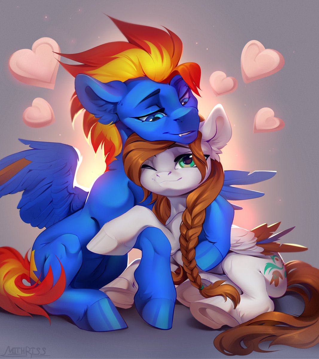 mithriss_arts's tweet image. #pony #mlp #mylittlepony 
💕