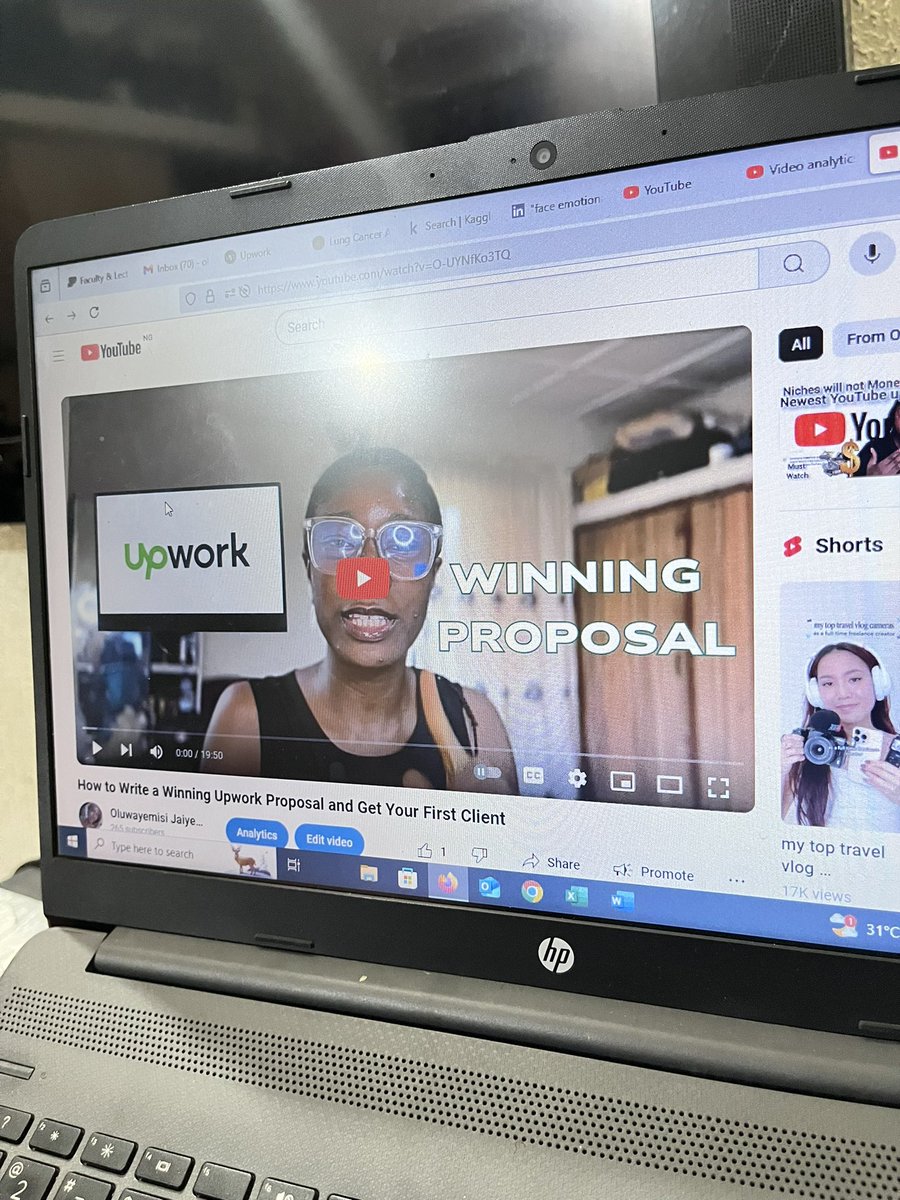 OLUWAY3MYSI's tweet image. New video dropped on my Yt channel today 

youtu.be/O-UYNfKo3TQ?si…

#tech #upwork #upworktips #upworkcoverletter