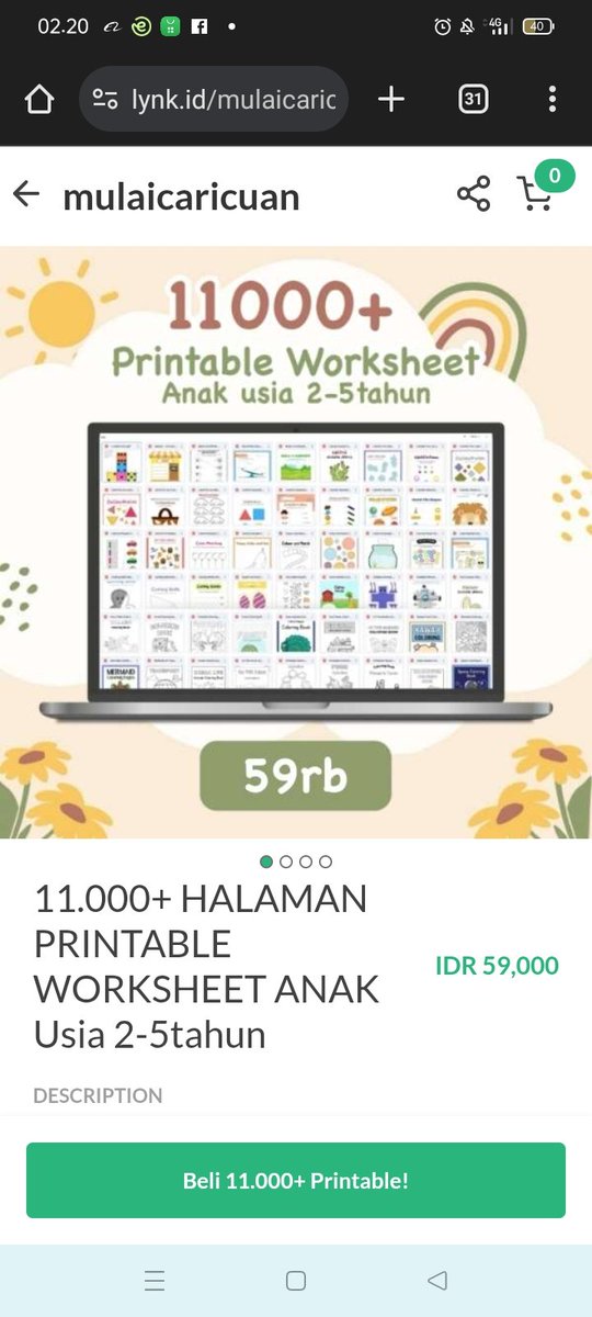 arifromrom's tweet photo. NGGAK PERLU BUKU BANYAK UNTUK BUAT ANAK PINTAR !!!!

CUKUP BELI PRINTABLE BERIKUT,
BISA BUAT ANAK PINTEER..
INSYAALLAAH ..

https://t.co/qqpzBdPEKL https://t.co/2xkYYcbnEu